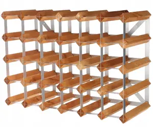 Wine bottle rack, Wamar-Sosenka BPR-021, medium capacity for 30 bottles