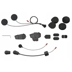 Installation kit for Sena Spider‑ST1 intercom — microphone and speaker set