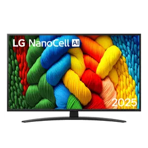 LG NanoCell AI 43NANO81A3A 109.2 cm (43") 4K Ultra HD Smart TV Wi-Fi Black