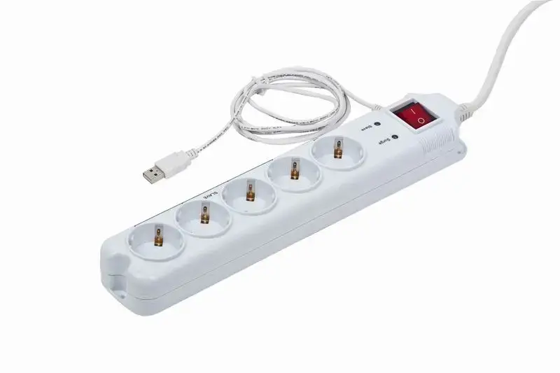 Surge Protector Gembird PCW-MS2G Photo 2
