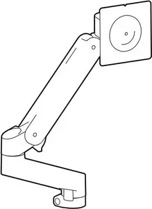Набор расширения для монитора ERGOTRON LX Pro ACCESSORY LX PRO DISPLAY ARM EXPANSION KIT DIG (98-734-293) — комплект расширения, тёмно-серый
