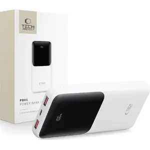 Portable Power Bank TECH-PROTECT PB01 10000mAh