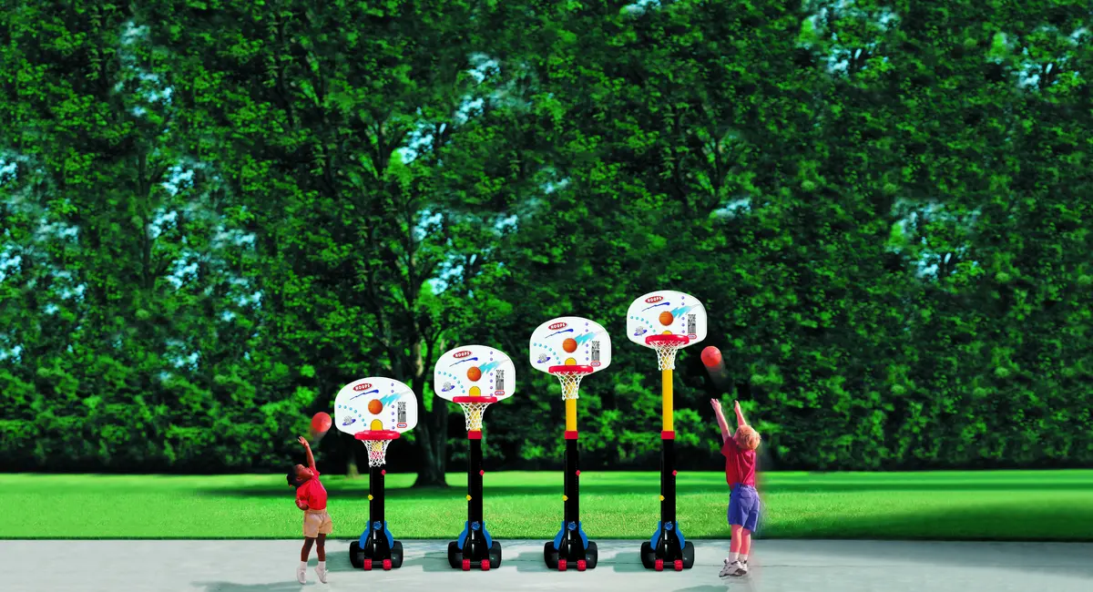 Pārvietojams basketbola komplekts Little Tikes Easy Store Photo 6