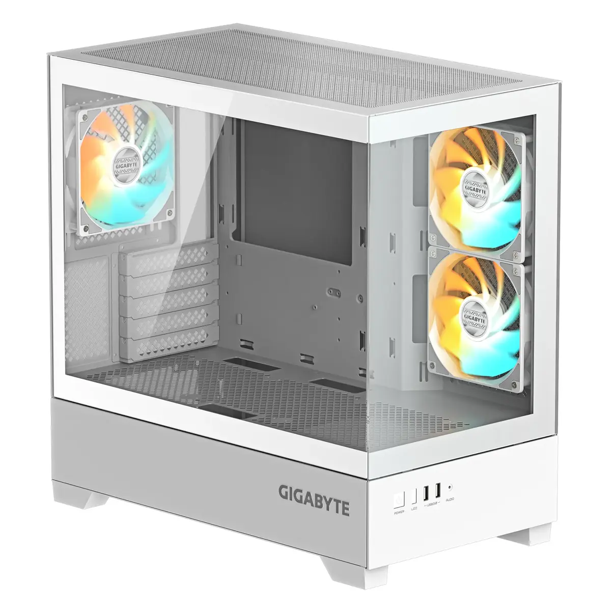 Компьютерный корпус GIGABYTE C201 PANORAMIC ICE Photo 2