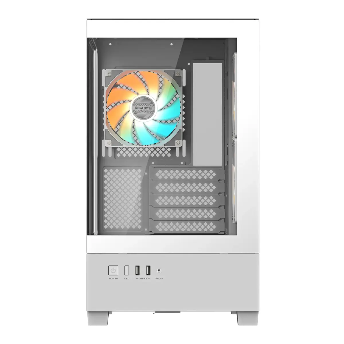 Компьютерный корпус GIGABYTE C201 PANORAMIC ICE Photo 3