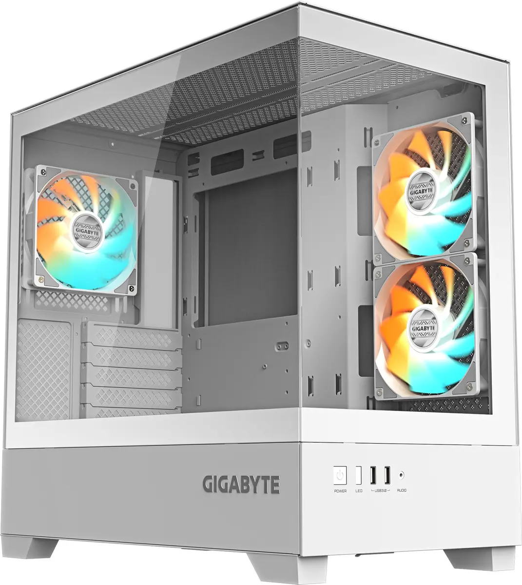 Компьютерный корпус GIGABYTE C201 PANORAMIC ICE Photo 8