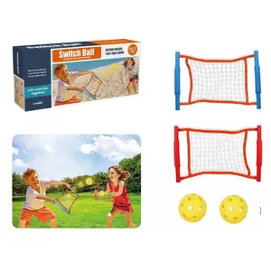 Outdoor beach net-catcher game Madej 012188 portable set for sand and lawn play
