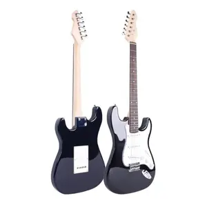 Electric guitar V-tone EST 22 BK 4/4 Stratocaster — solid-body, full-size 4/4, black
