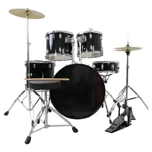 Acoustic drum set V-tone VD KIT PRO black — professional 5-piece kit