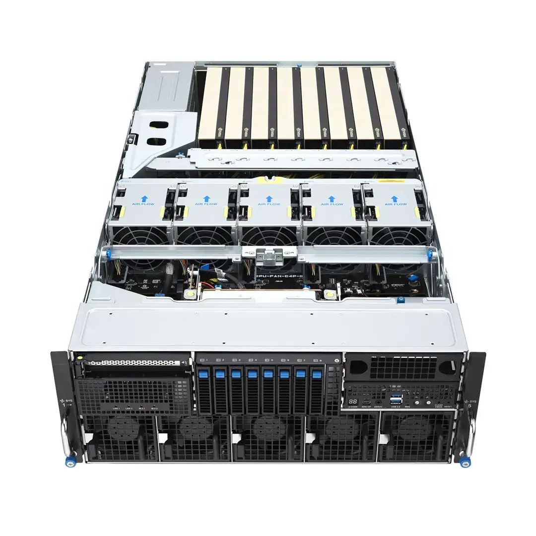 Asus ESC8000A-E13P шасси сервера 4U Photo 12