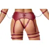 Apakšveļas komplekts Cottelli Collection Bra Set L Black Bondage Photo 9