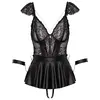 Бабидолл бондажный cottelli collection M черный Photo 6