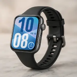 Smartwatch HUAWEI WATCH FIT 4 — 1.82" (4.62 cm) display, GPS, 400 mAh, aluminium case 38 mm, black, polymer band