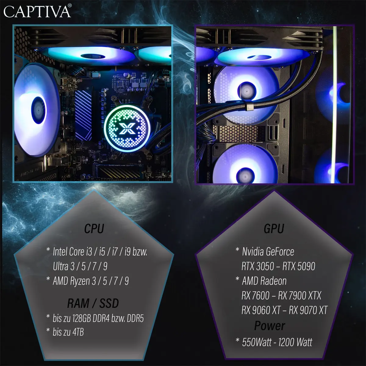Настольный ПК Captiva Highend Gaming R90-031 Photo 3