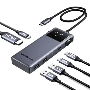 USB Type-C hub UGREEN 35998 with HDMI, USB-A, USB-C — 10,000 Mbit/s, 4K, PD up to 100 W
