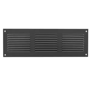 EUROPLAST MR3010A Metal Ventilation Grille 300x100mm Anthracite