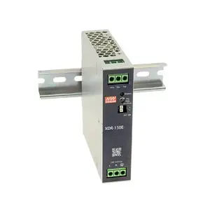 DIN sliedes barošanas avots mean well XDR-150E-12 12V 11A vienīgais izvads 150W