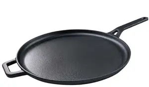KingHoff KH-1895 Cast Iron Pancake and Pizza Pan