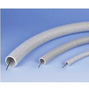 Electro Base corrugated conduit Gofra Gofrēta d40 mm grey with bushing indoor 320N E-500141