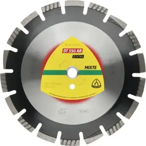 Dimanta segmentētais griešanas disks KLINGSPOR 350 x 3,2 x 25,4 mm (modelis 340240)
