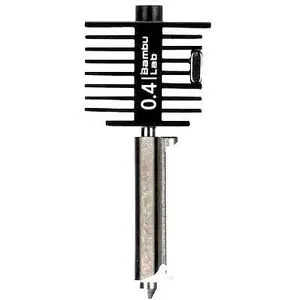 Hotend with hardened steel nozzle BambuLab A1 0.4 mm