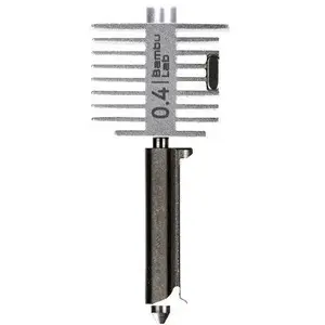 Hotend with 0.4 mm stainless steel nozzle for BambuLab A1 series printers