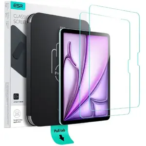Tempered Glass Screen Protector ESR UltraFit 2-pack for iPad Air 11” (2024–2025) Clear