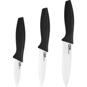 Ceramic kitchen knife set ORION CERMASTER 3-piece — universal knives