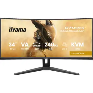Monitor iiyama G-MASTER GCB3486WQSCP-B1 34" Curved 4K Ultra HD 1440 x 3440