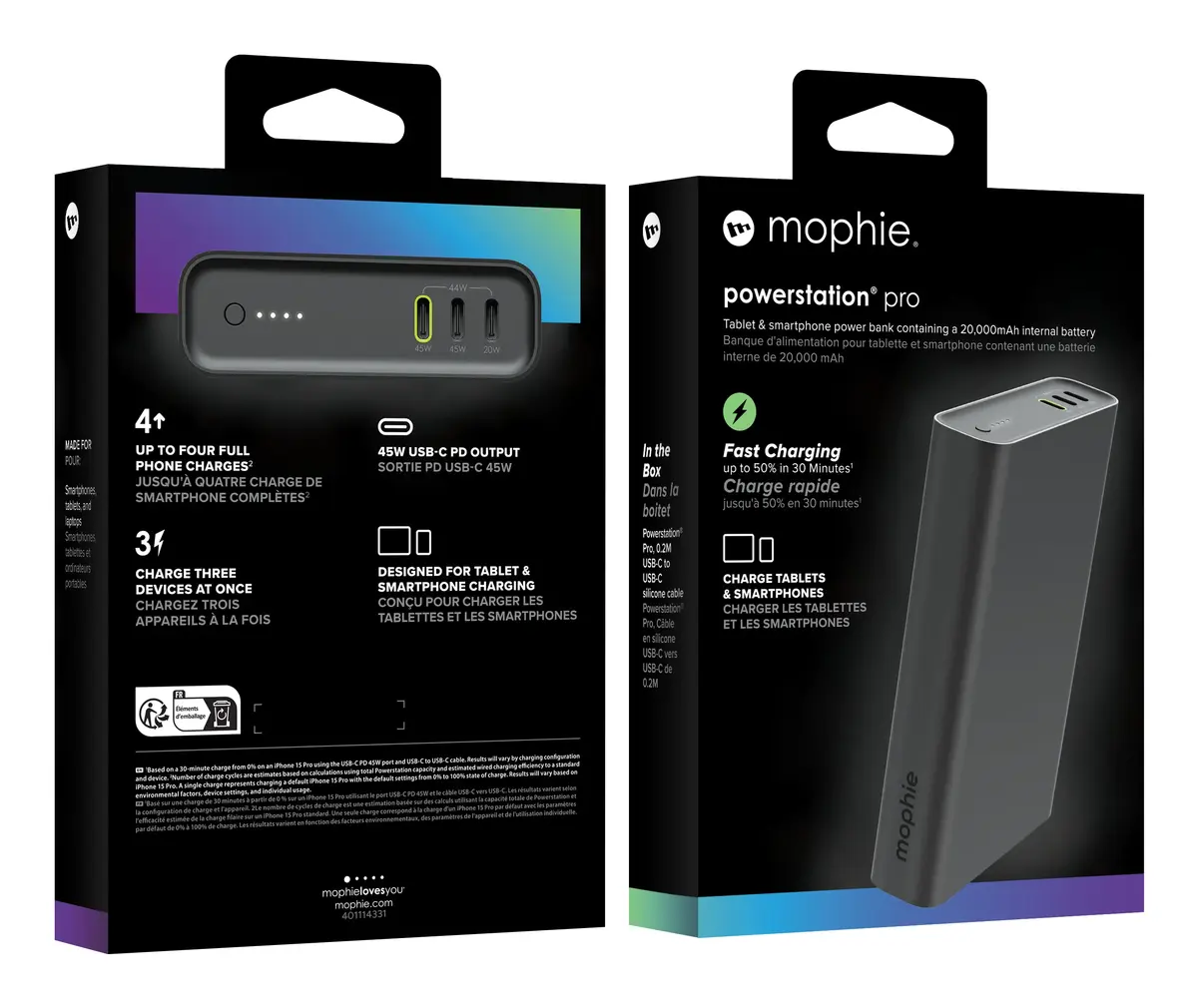 Повербанк mophie Powerstation Pro 20000 mAh Photo 5