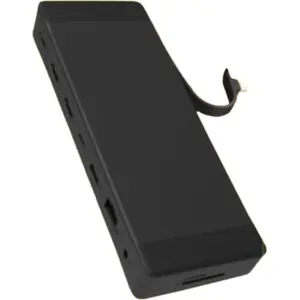 USB 3.0 хаб 9-портовый Zagg 109816215 серо‑чёрный — 9 портов, USB 3.0