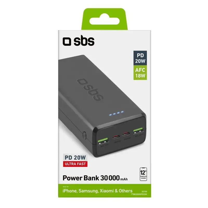 SBS Mobile TTBB30000PD20K пауэрбанк 30000 mAh Photo 3