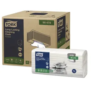 Cleaning cloths Tork W4 pack of 75, reusable wipes for general cleaning