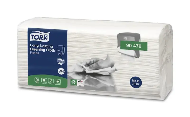 Cleaning cloths Tork W4 — pack of 75 Photo 9