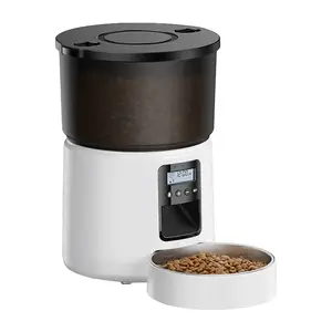 Automatic feed dispenser Rojeco 3 L, button-operated, white
