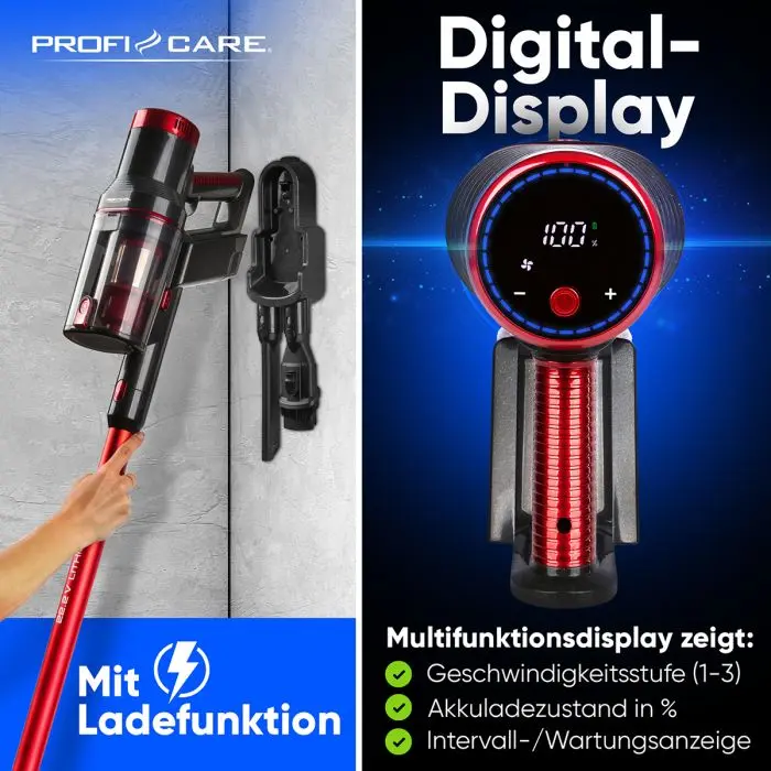 Profi-Care 331140 вертикальный пылесос 2‑в‑1 Photo 13