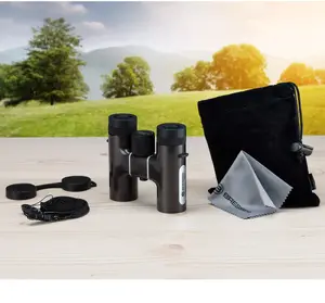 Binoculars Bresser Sirius 6x24 — compact lightweight 6× magnification, 24 mm objective, black