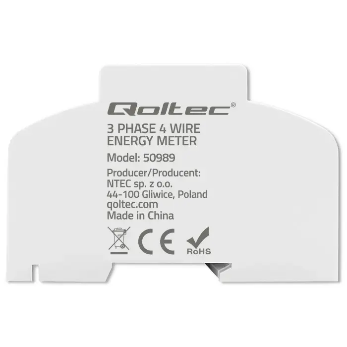 Trīsfāžu skaitītājs QOLTEC 50989 — 400V 100A Photo 7