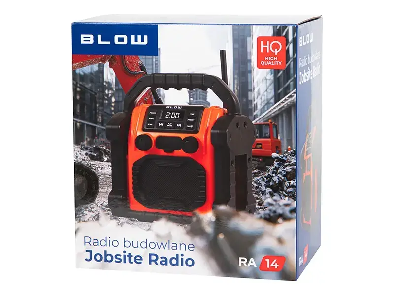 Portatīvais AM/FM radio BLOW RA14 Photo 6
