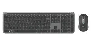 Keyboard and Mouse set Logitech 920-012507 Full-size QWERTY Italian, RF Wireless + Bluetooth, Scissor switches, Graphite