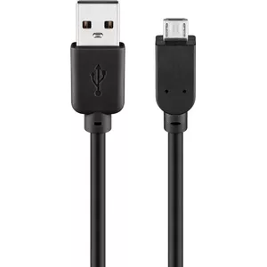 Goobay 93918 USB кабель 1 m USB 2.0 Micro-USB B USB A Черный