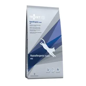 Сухой корм для кошек TROVET Hypoallergenic RRD с кроликом 2,5 кг — для взрослых, полнорационный, белок 29,5%, жир 19%