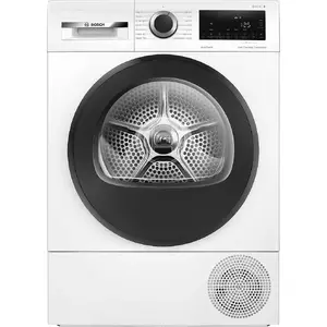 Clothes dryer Bosch WQG2450BSN, condenser heat pump, 9 kg capacity, Energy class D