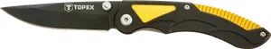 Folding knife Topex 5902062012944 — 70 mm steel blade, compact pocket knife