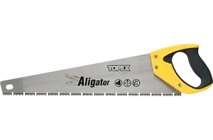 Hand saw Topex Alligator 450 mm for wood, 450 mm blade length