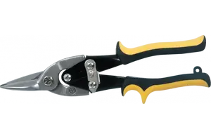 Tin snips Topex 250 mm straight CR‑Mo, 250 mm cutting length