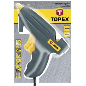 Līmes pistole Topex 5902062425218 55W priekš 11 mm līmes stieņiem