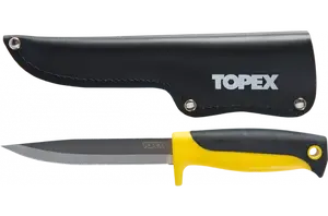 Utility knife Topex 120 mm — Topex model 5902062981035, 120 mm blade length