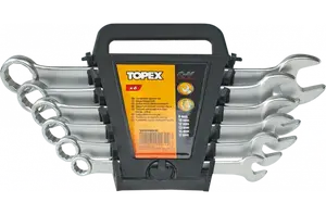 Combination wrench set Topex 6 pieces