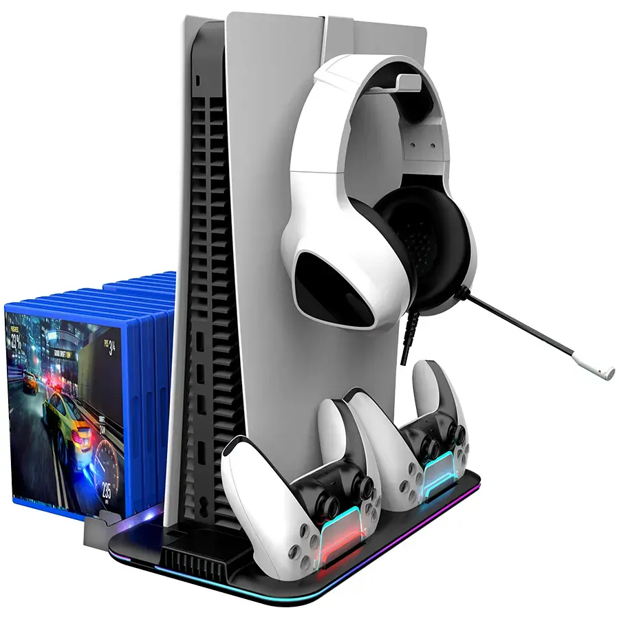 CANYON CS-51 RGB подставка для PS5 Slim Photo 5